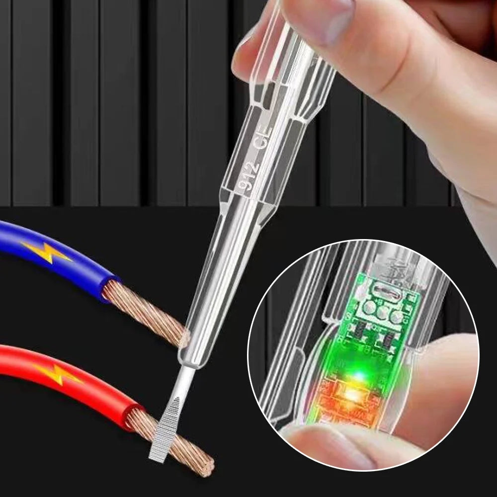 Led tester Voltmeter Power Detector Electrical Screwdriver – photo 2
