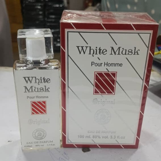 White Musk Pour Homme Original Eau De Parfum �Long-Lasting Premium Men's Fragrance Spray, 100ml