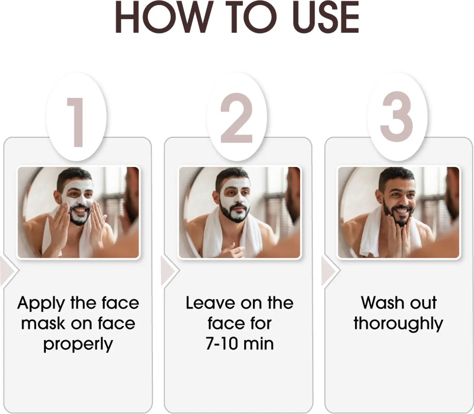 Niconi Men Enzyme De-Tan Pack for Face & Body | Professional Tan Removal & Skin Brightening | 150ml