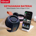 KTS-2310 Waterproof RGB Bluetooth Speaker �Portable Outdoor Wireless Speaker with Deep Bass & LED Light Up Display
