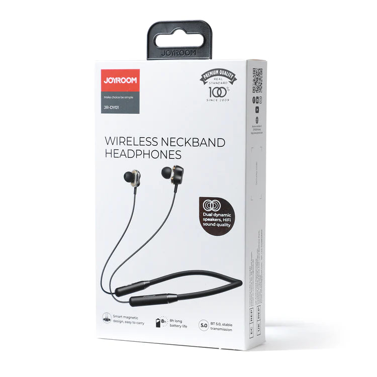 JR-DY01 JOYROOM Magnetic Neck Sports Bluetooth Headphones (Random Colors)