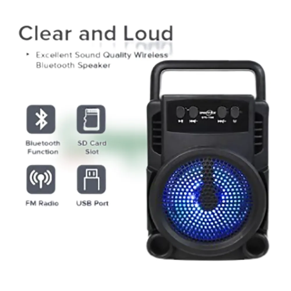 GTS-1360 Wireless Portable Speaker �Extra Bass & Long Battery Life