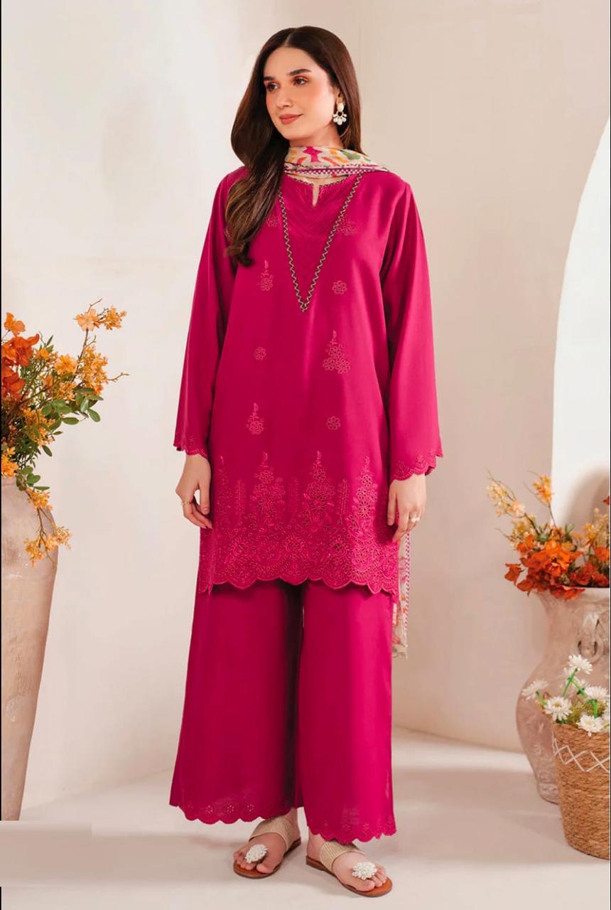 Sapphire Airjet Lawn 3 Piece Embroidered Suit
