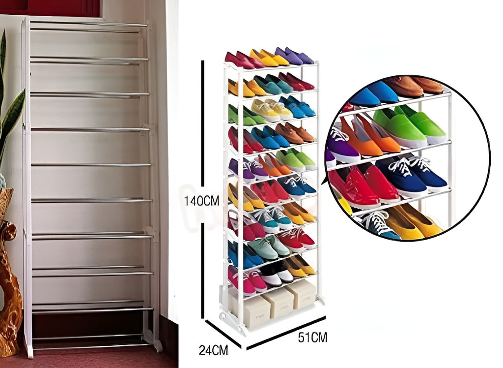 Amazing Shoe Rack Organizer | 10 Layer