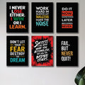 Set of 6 Premium Wall Art Photo Tiles �Modern Home Decor Sets 8 X 11