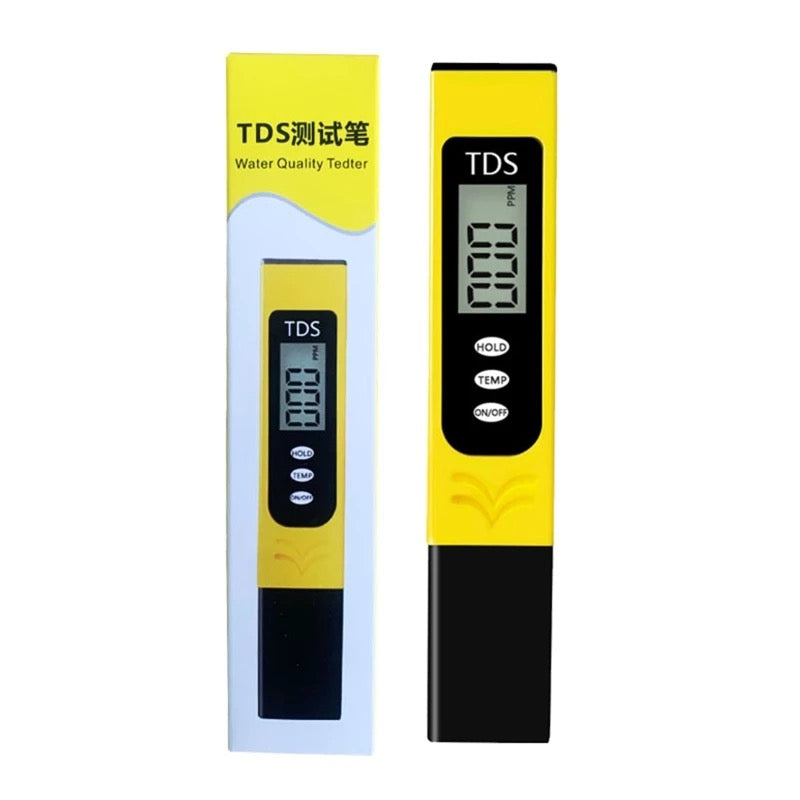 TDS Meter Digital LCD Pen Tester �Portable Water Quality Monitor & Purity Measurement Tool for Drinking Water, RO Systems, and Aquariums