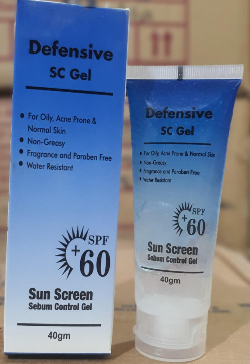 Defensive SC Gel Strong Protective Formula Gentle Application Reliable Performance Easy Absorption Provides Comfort And Support For Daily Use - 40g