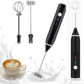 2-in-1 Rechargeable Coffee Beater & Electric Milk Frother �Smooth Mixing, Compact & Easy to Use