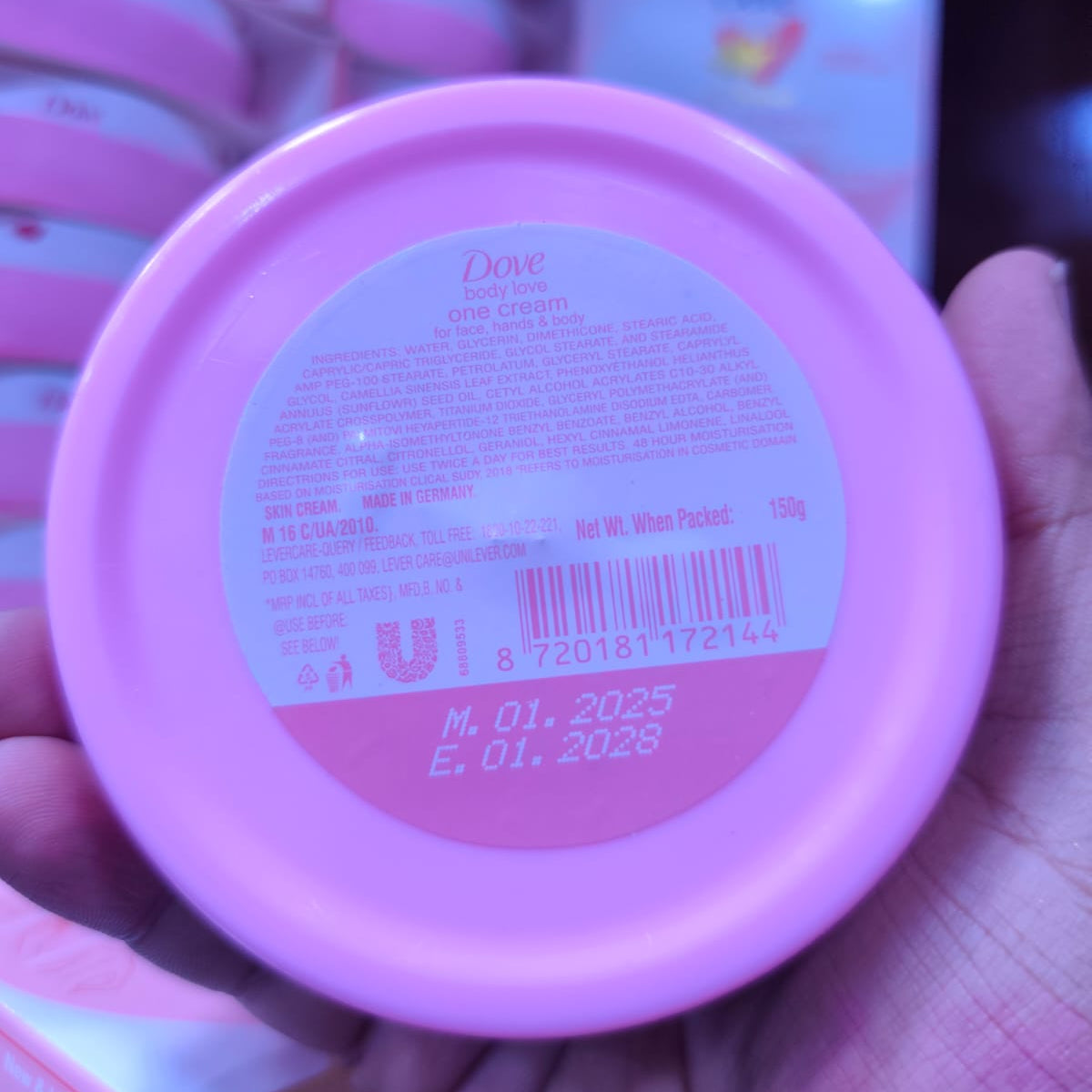 Dove Face Body Cream Providing Gentle Care – photo 3