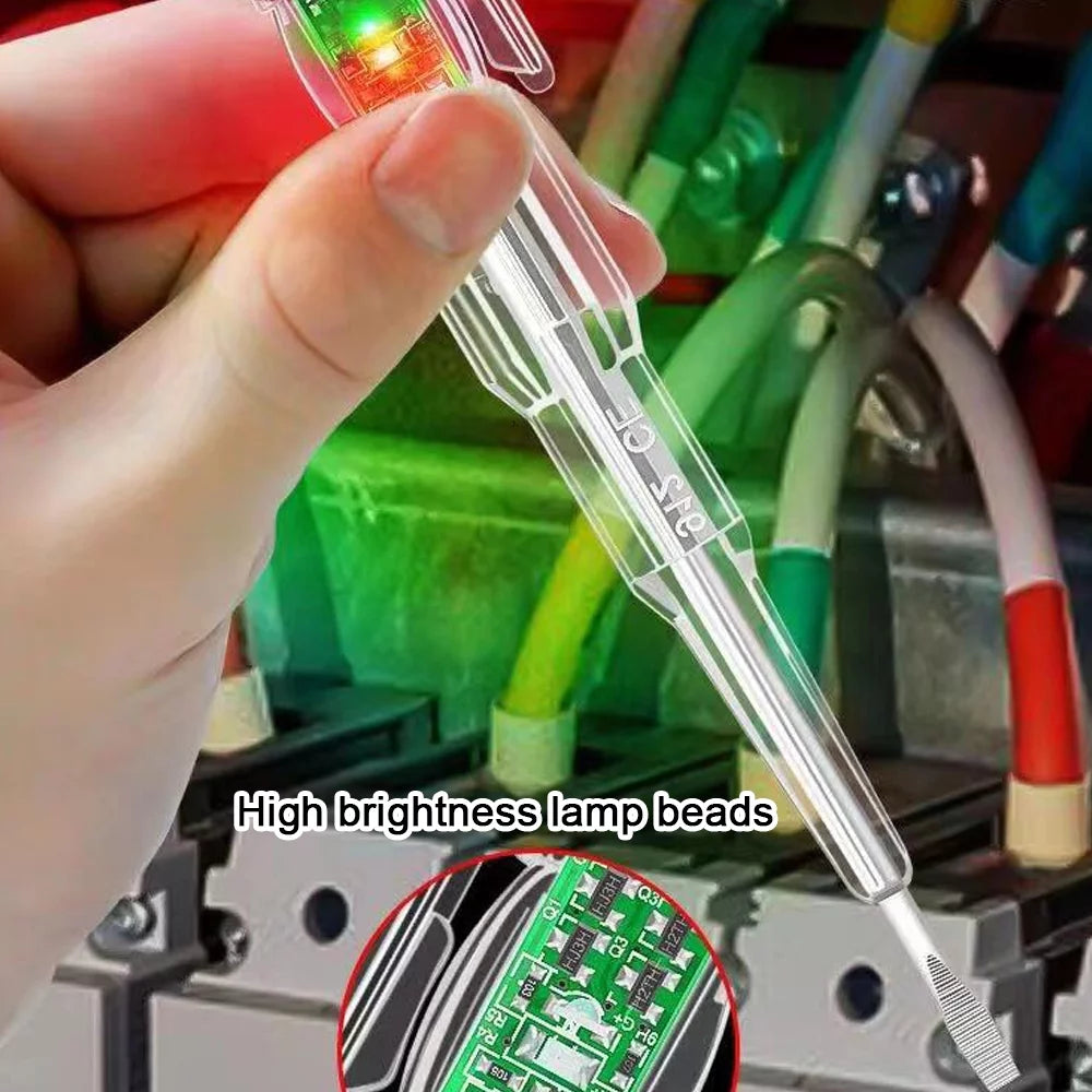Led tester Voltmeter Power Detector Electrical Screwdriver – photo 3