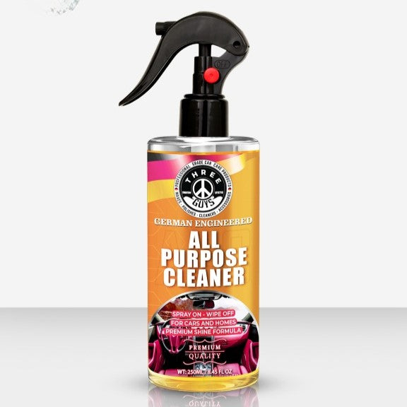All Purpose Cleaner �APC �Powerful Cleaning for Car & Home �Spray On, Wipe Off! | THREE GUYS (German Engineered) �250ml