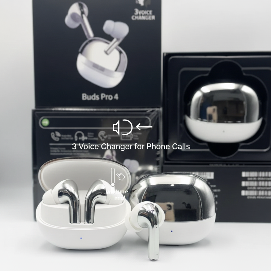 Samsung Buds 4 ANC Wireless Earbuds �Buds Pro 4 Bluetooth Earphones with Noise Cancellation & High Battery Backup (Random Color)