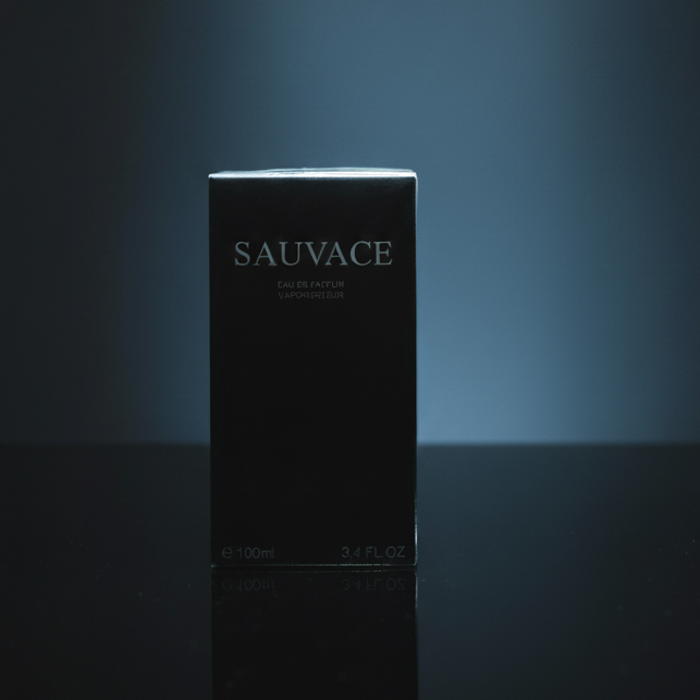 Sauvace Eau De Parfum �Powerful And Masculine Fragrance With Fresh, Spicy, And Woody Notes For A Bold And Timeless Scent Experience (100 ml)