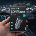Sabawoon 18W Fast Charging Car Adapter �Dual USB Portable Car Charger
