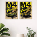 Set of 2 Premium Wall Art Photo Tiles �Modern Home Decor Sets