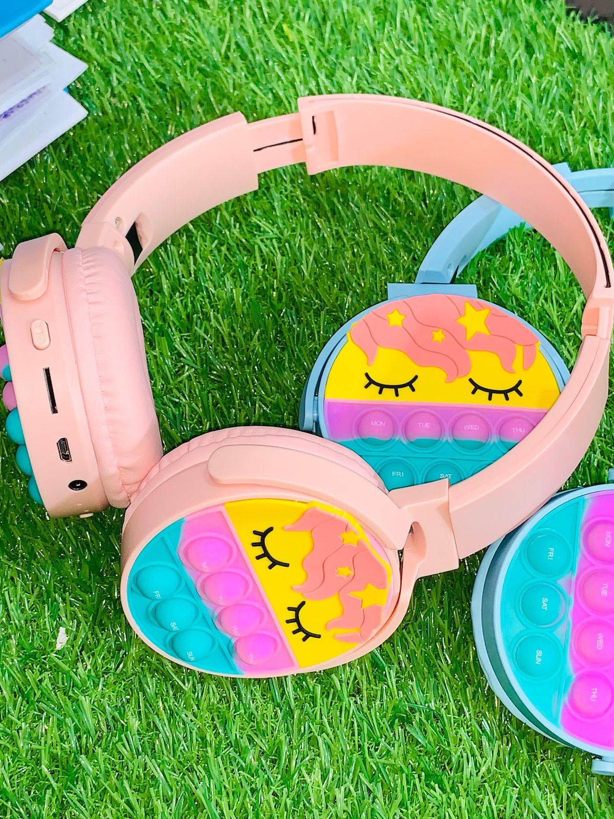 Cute Pop It Wireless Bluetooth Headphones – photo 3