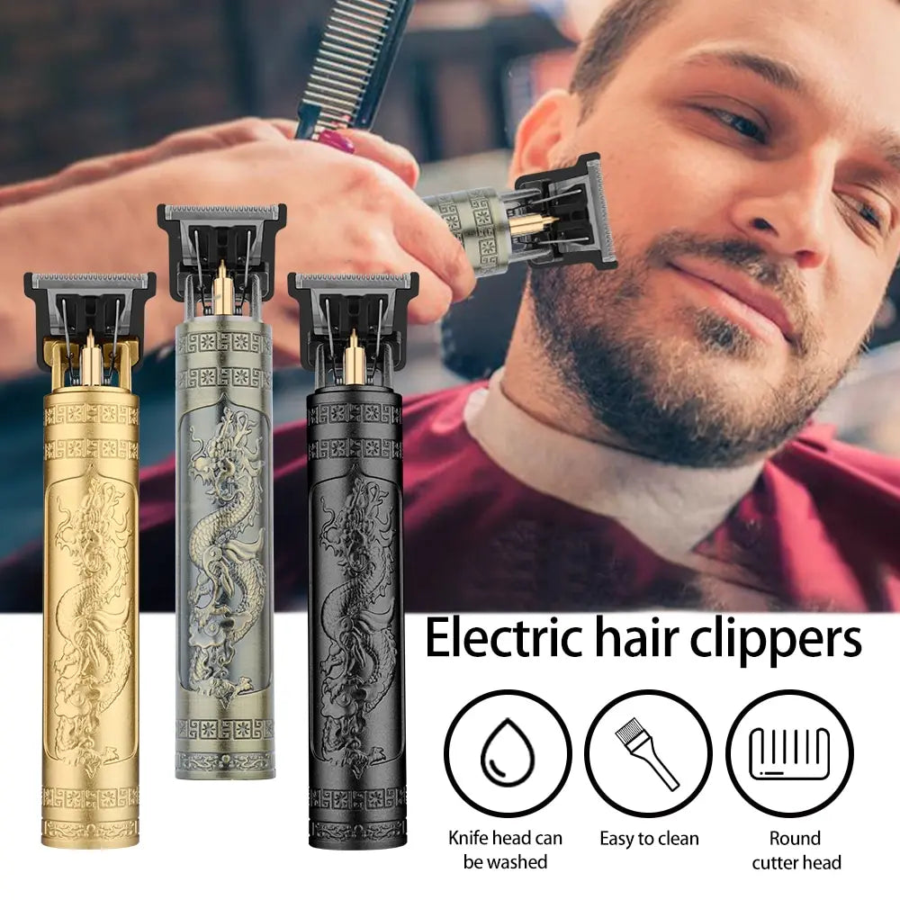 Vintage T9 Hair Trimmer For Men Professional
