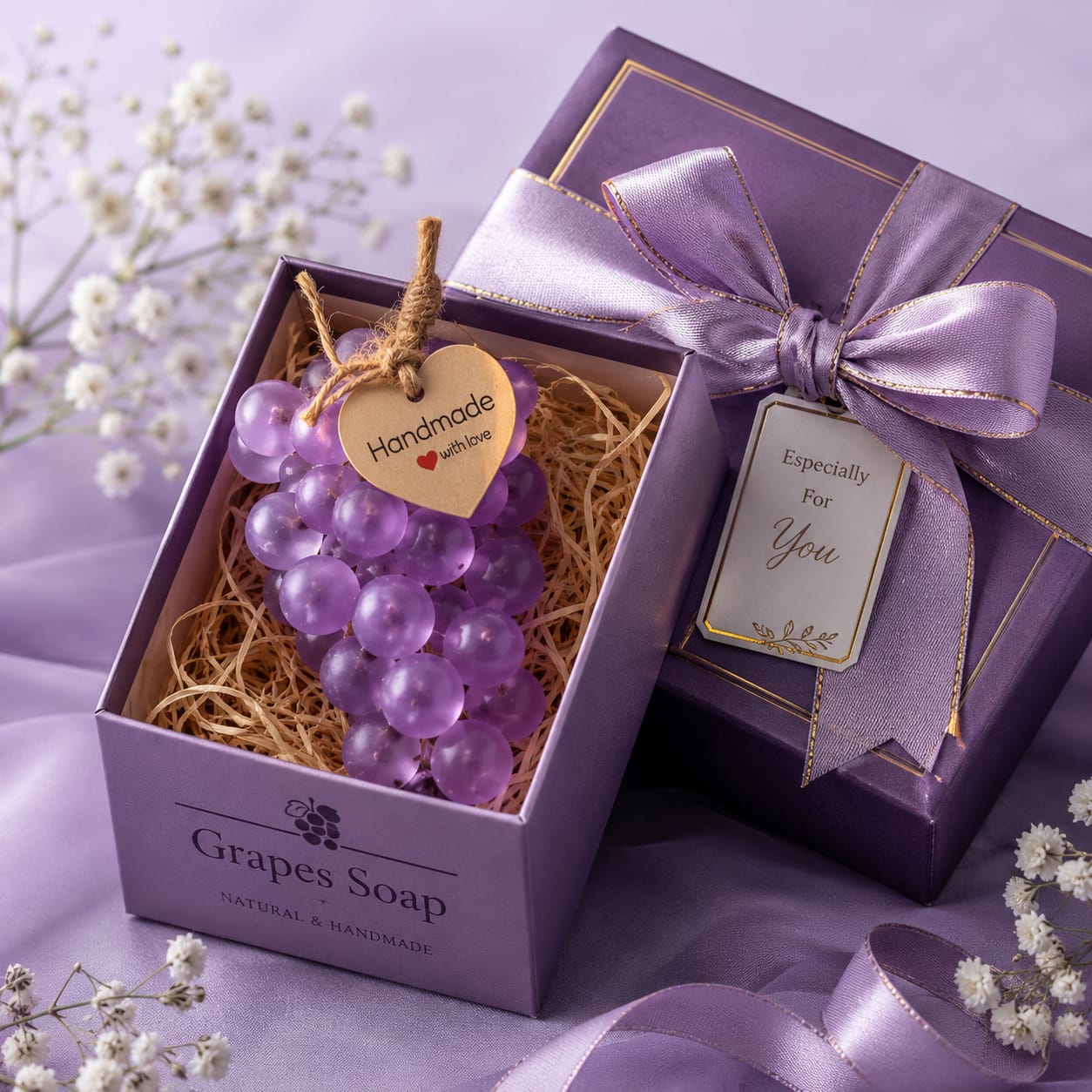 Instant Glow Organic Vinora Grapes Soap