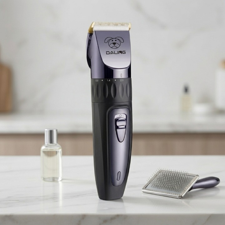 Daling Rechargeable Professional Pet Clipper Electric Grooming Trimmer for Dogs & Cats