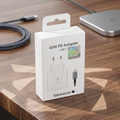 Sabawoon 45W PD USB-C Fast Charger | Super Fast Wall Adapter | Black/White Random Color