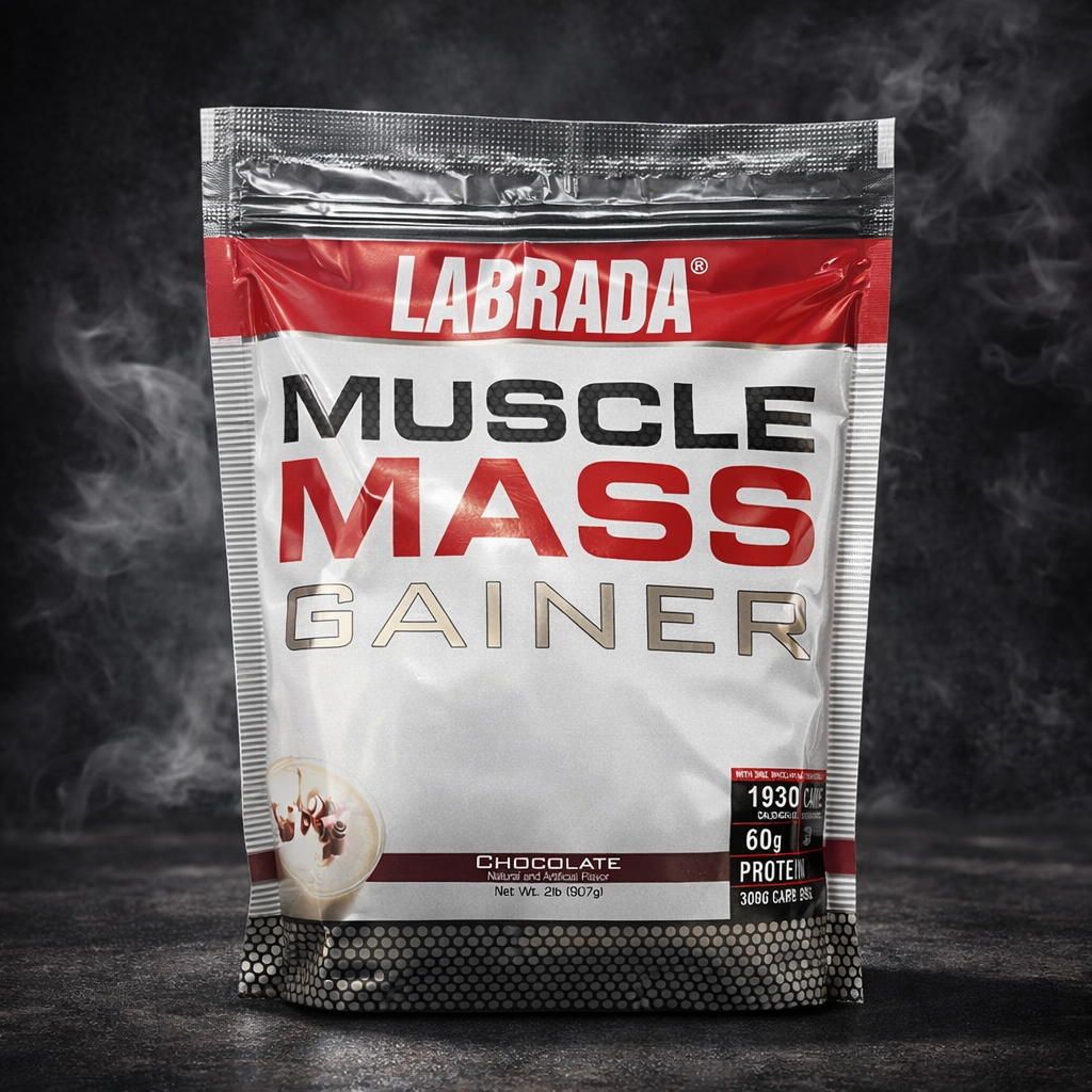 Labrada Muscle Mass Gainer Premium High-Calorie Shake �2 LBS (907g)