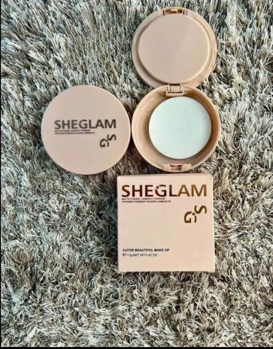 Sheglam Flawless Matte Finish face powder,Long-Lasting coverage,Silky Smooth Texture,Oil control Formula,Invisible Finish