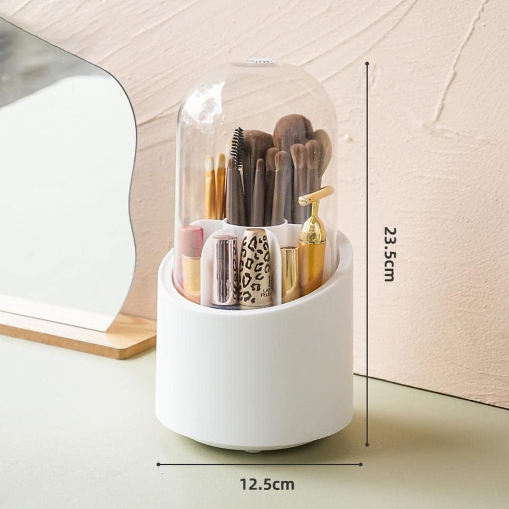 Brush Container Makeup Brush Holder Dust-proof Rotating – photo 1