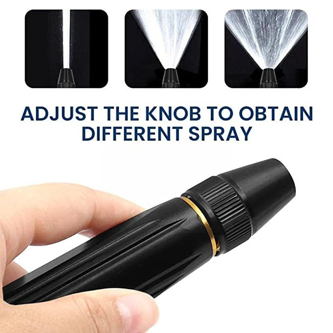 Car Wash Gun �High-Pressure Metal Water Gun Nozzle for Household & Vehicle Cleaning