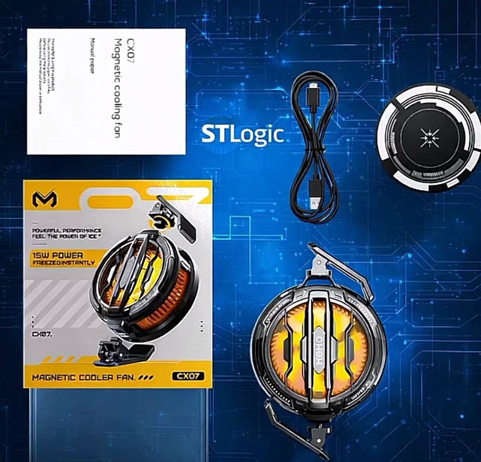 MEMO CX07 15W Magnetic Cooler Fan for