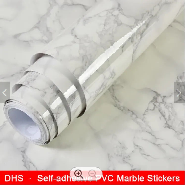 white Marble Sheet Marble Sheet for Kitchen - Anti Oil and Heat Resistant Wallpaper White Marble Sheet - 45?200
