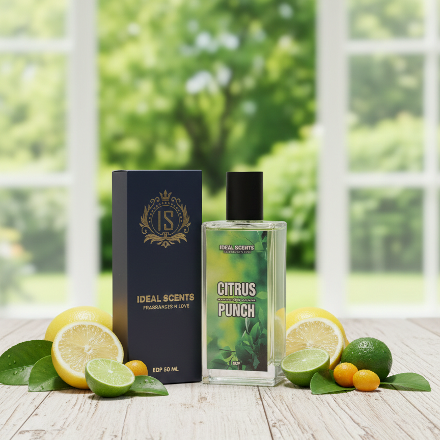 Citrus Punch Fragrance | 50ml | Inspired by Aventus Creed | Long Lasting 8�0 Hours | Made in Pakistan