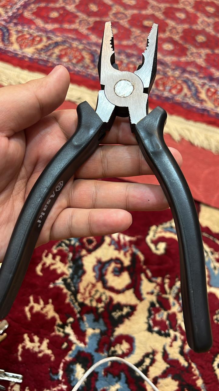 Asaki American Type Combination Pliers �Heavy Duty Industrial Wire Cutting & Gripping Multi-Functional Hand Tool