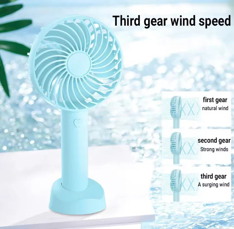 Eternal Classic Portable USB Mini Fan Air Cooler Rechargeable Handheld Bladeless Fan | Multiple Colours