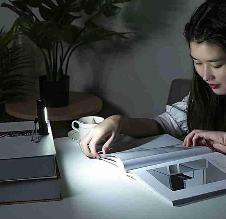 Portable LED Flashlight �Mini Rechargeable Torch with Side Light | Plastic Body