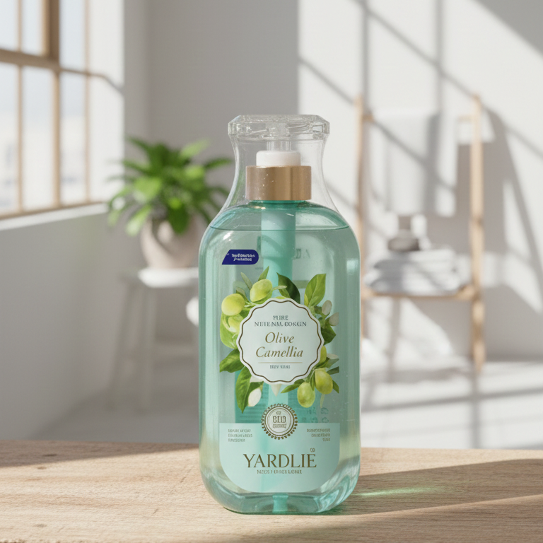 Yardlie Body Wash | Olive & Camellia | Bio-Organic | 500 ml | Gentle Cleansing & Nourishing Care