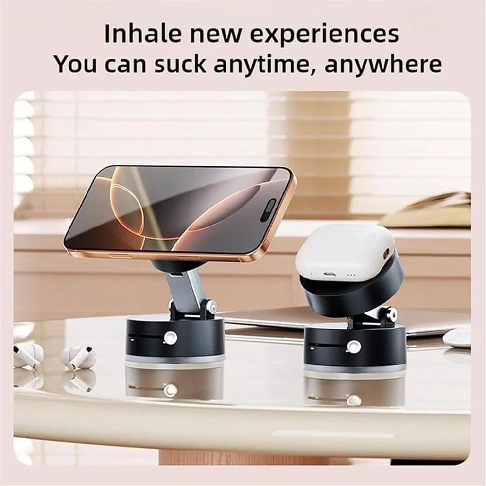 Double-Sided Vacuum Magnetic Phone Holder