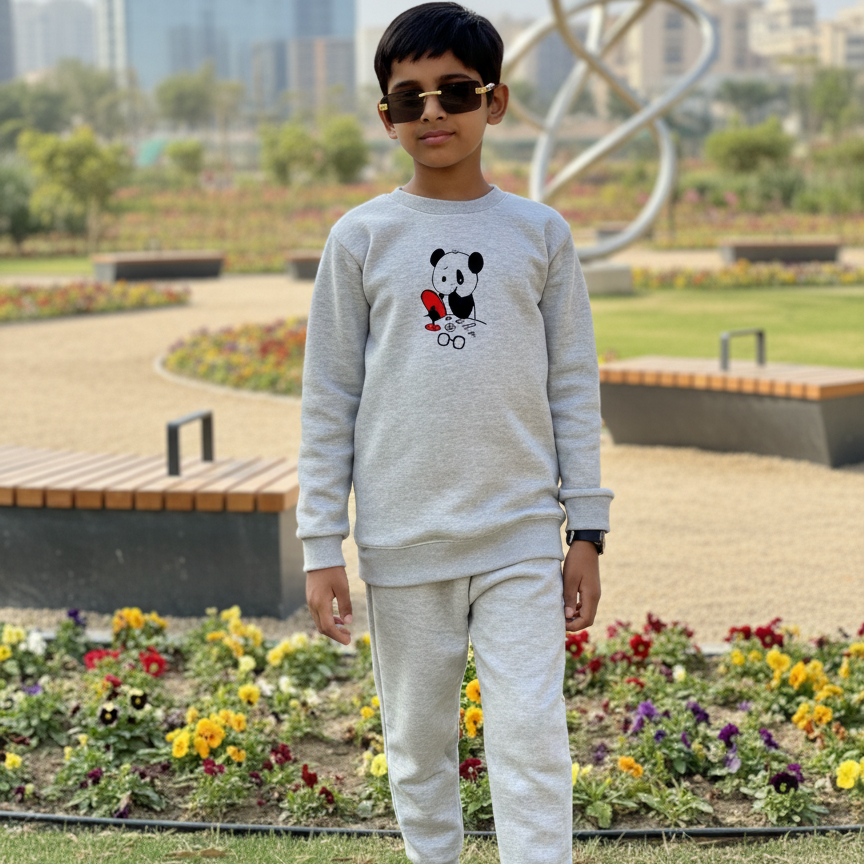 Kids & Baby Sweatshirt and Pajama Tracksuit | Imported Winter Warm 2-Piece Set for Boys & Girls �Cozy, Comfy Outfit small