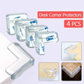 4pcs Table Corner Protector - Child Safety Transparent Silicon Furniture Corner Protectors Self-Adhesive Edge Guard For Baby Proofing Home