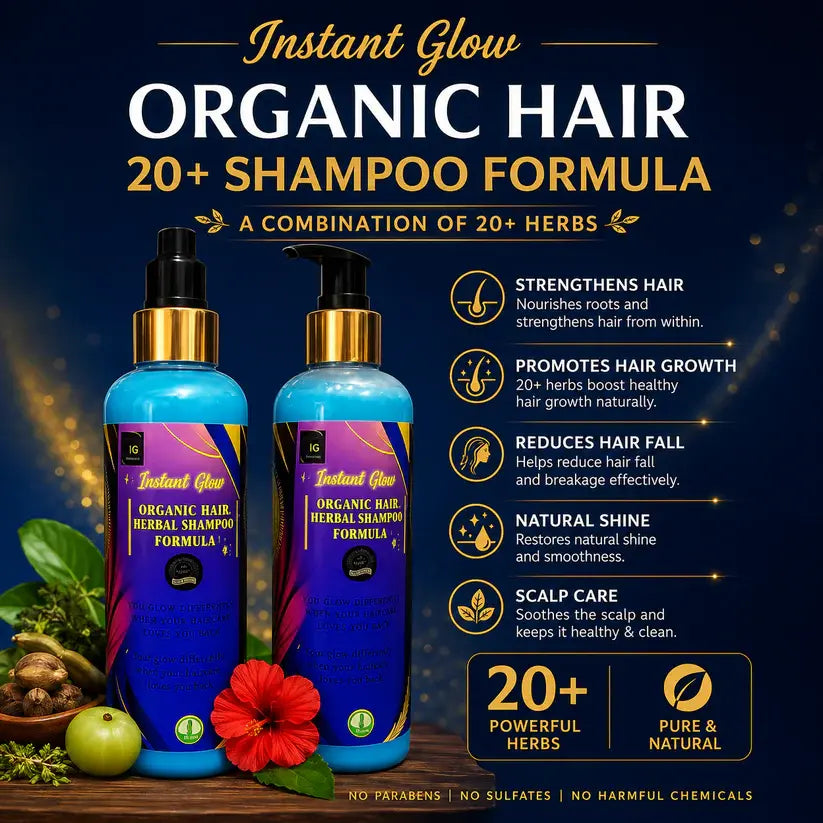 Instant Glow Herbal Shampoo 20+ Formula 250ml