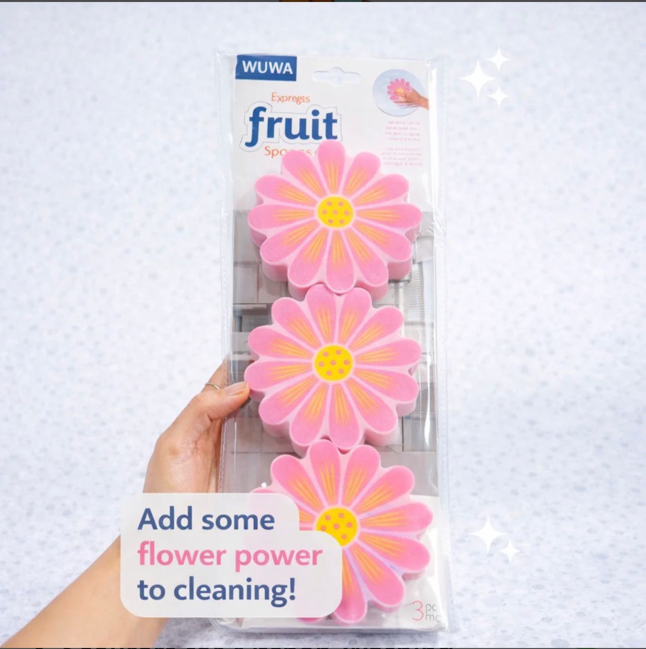 Zidello Soft Non-Scratch Cleaning Sponges & Scourers for Kitchen Washing (Random Design)