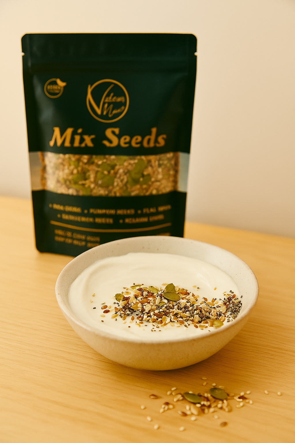Valam Naturals Mix Seeds 250g �Healthy Blend of Pumpkin, Flax, Sunflower, Sesame & Chia Seeds