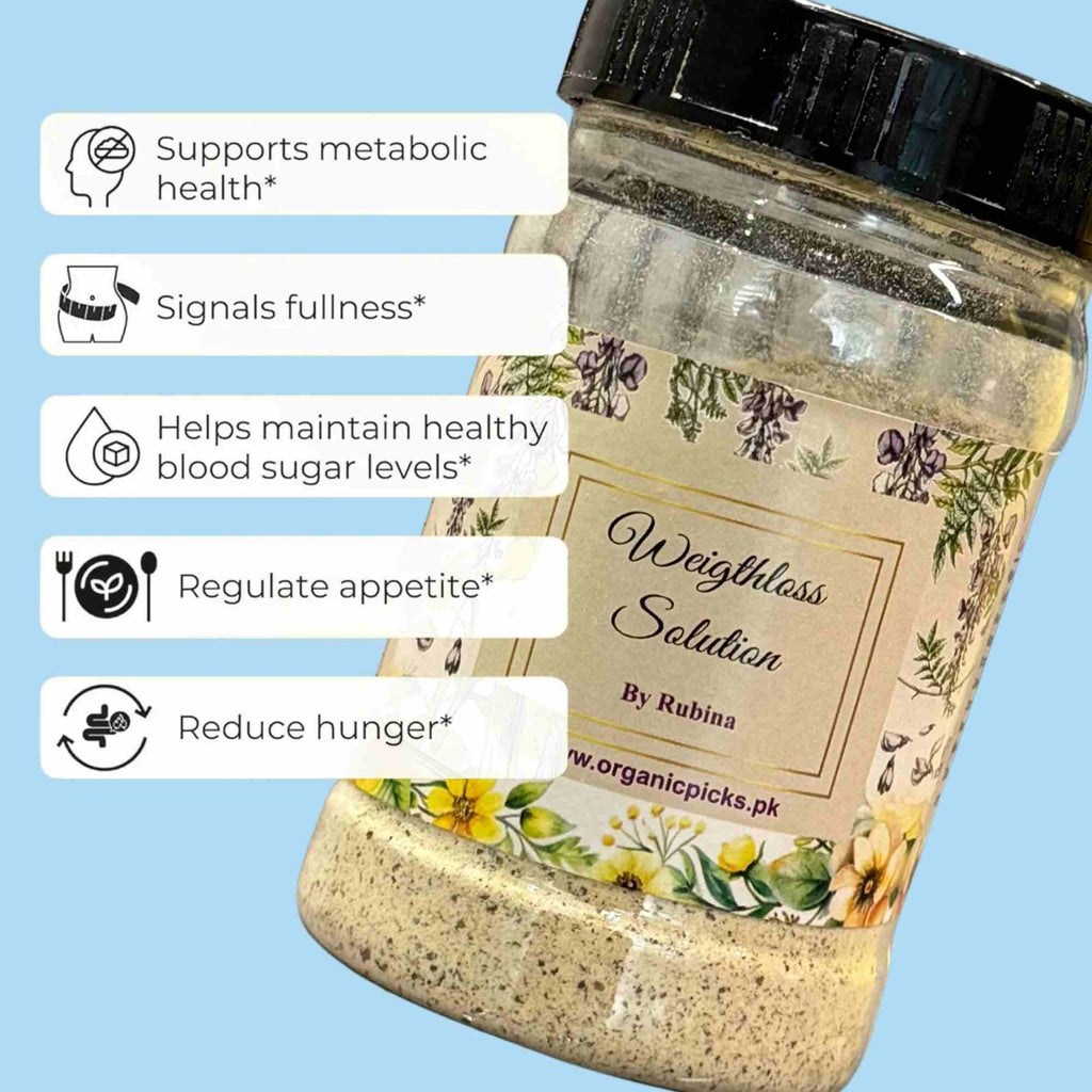 Dr. Rubina Weight Loss Solution | Herbal Slimming, Digestion & Energy Support Formula - 100gram
