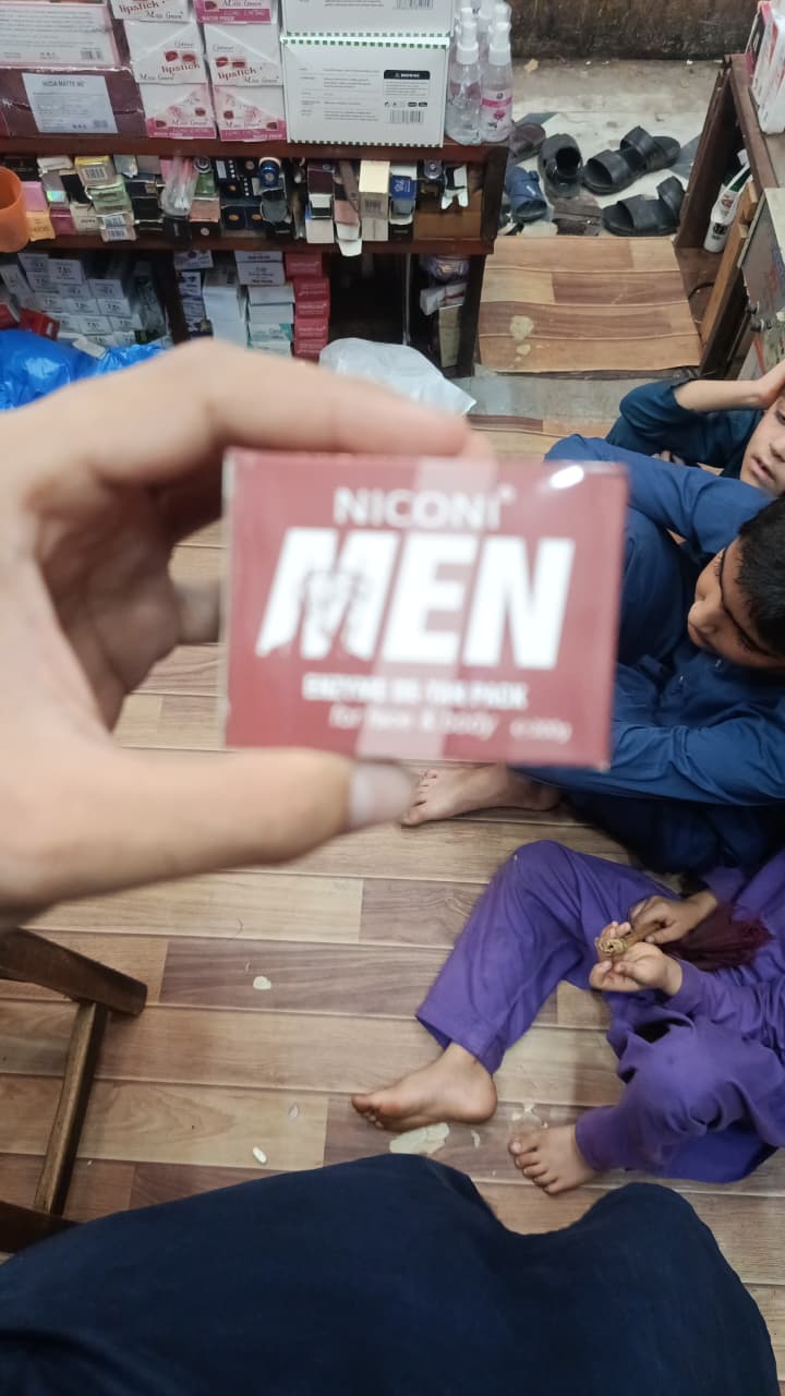 NICONI MEN Enzyme De-Tan Pack for Face