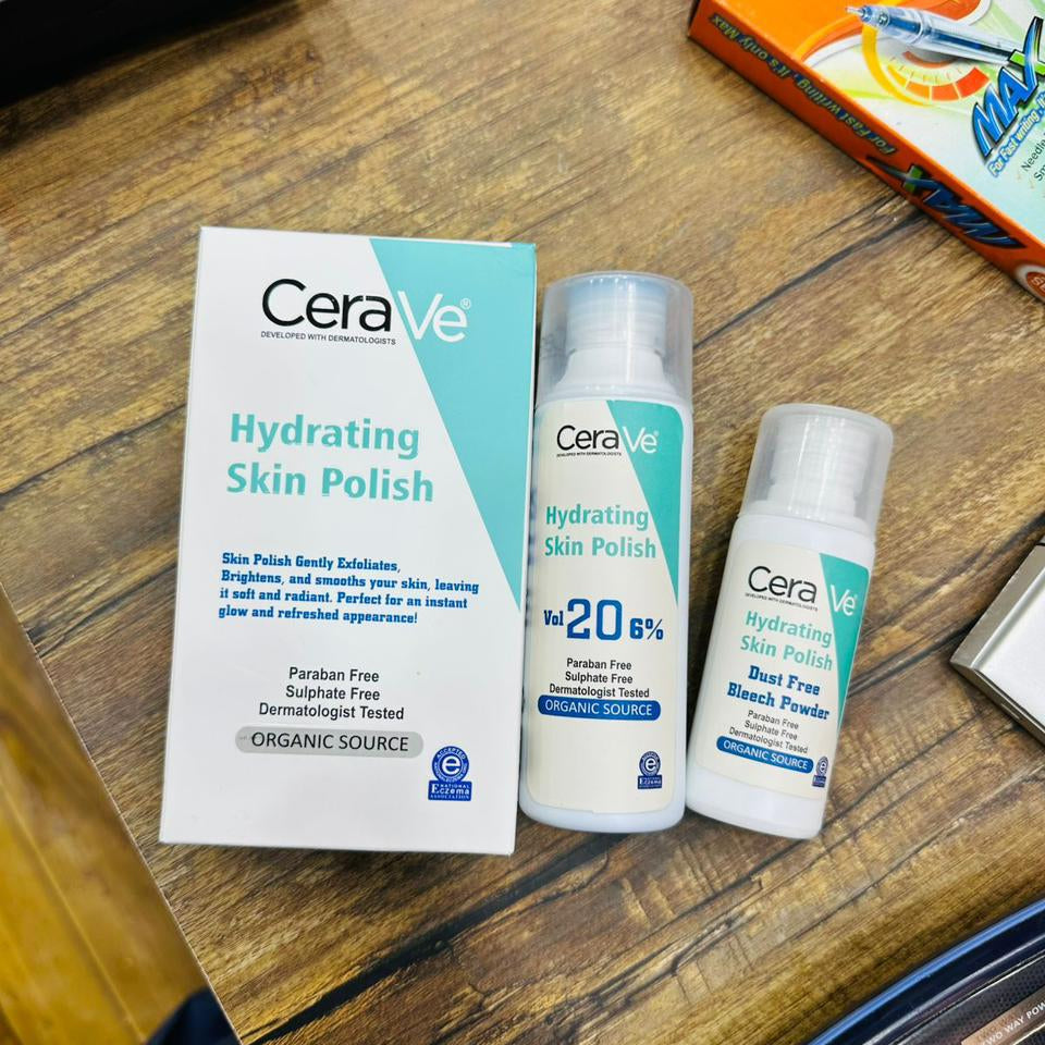 CeraVe Hydrating Skin Polish Gentle Exfoliator Providing Smoother Healthier Skin Hydrating Formula  Everyday Skin Care Support