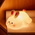 Cute Rabbit Silicone Lamp �Soft Touch Night Light for Kids & Home Decor