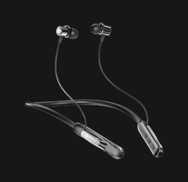 SOVO URBAN SNB-425 MAGNETIC TOUCH NECKBAND Sovo SNB-425 Neckband | HD Sound | 60H Battery | Magnetic Control | Voice Change | V5.3 Bluetooth