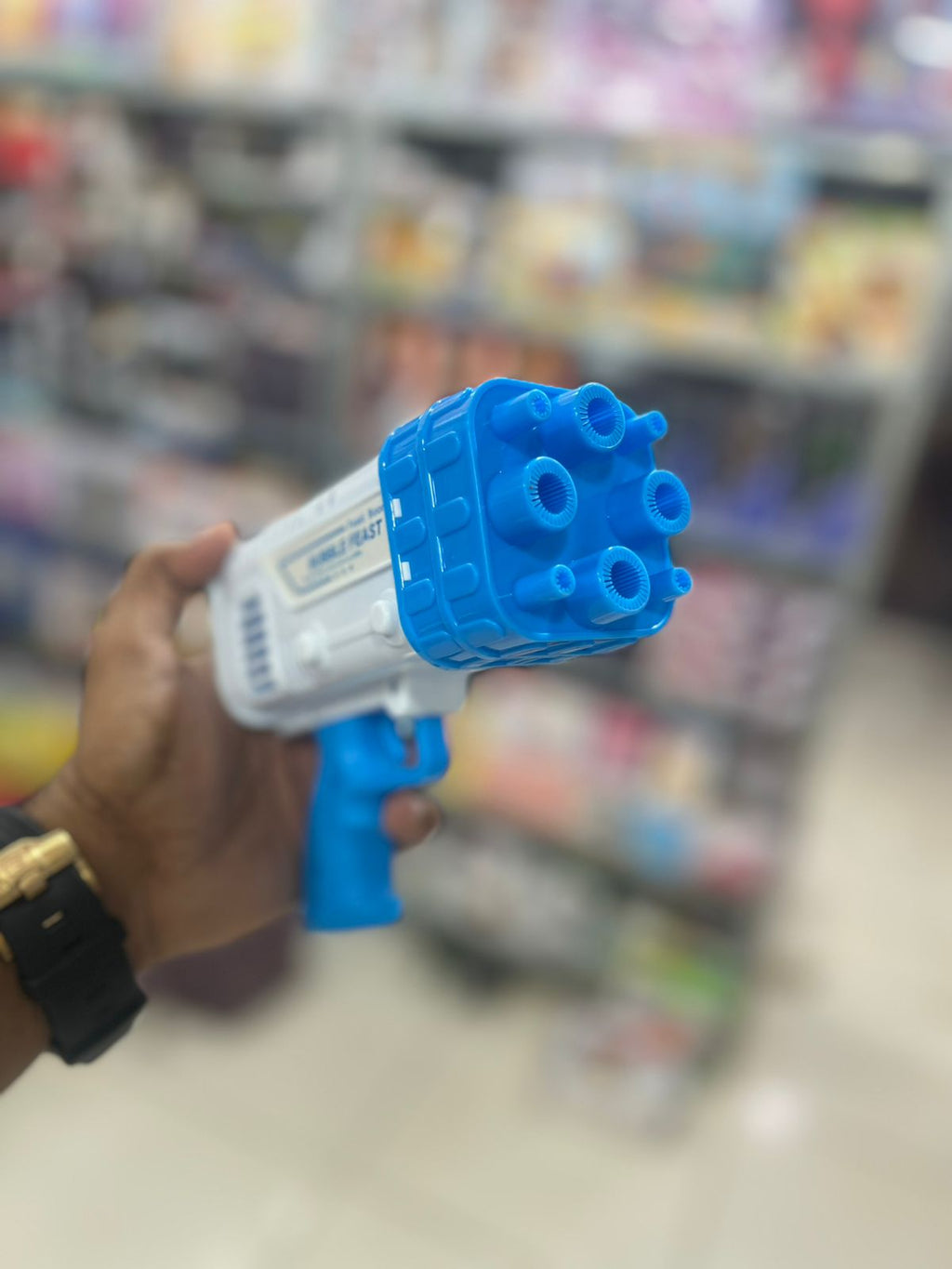 Bubble Bazooka Pro: Electric 2-In-1 Rocket Bubble Gun �Fast Bubbles For Parties, Beach & Backyard Fun