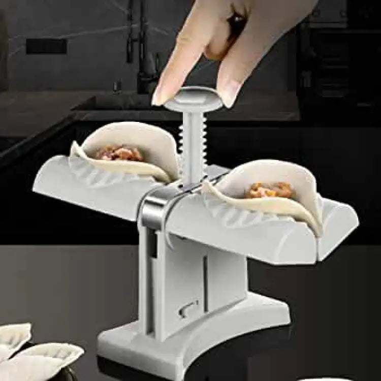 Dumpling and samosa maker Double Header, Automatic And Quick In Operation, Suitable For Samosa With Box Packing