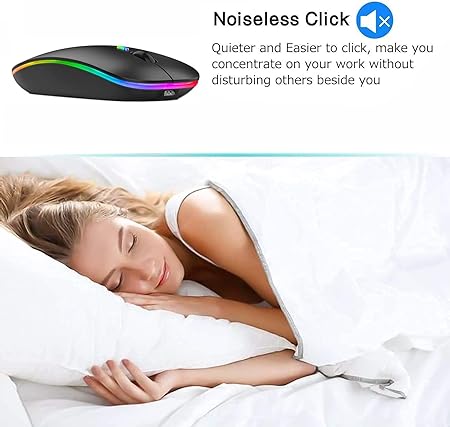 HP W10 Wireless RGB Bluetooth, Wireless, Rechargeable