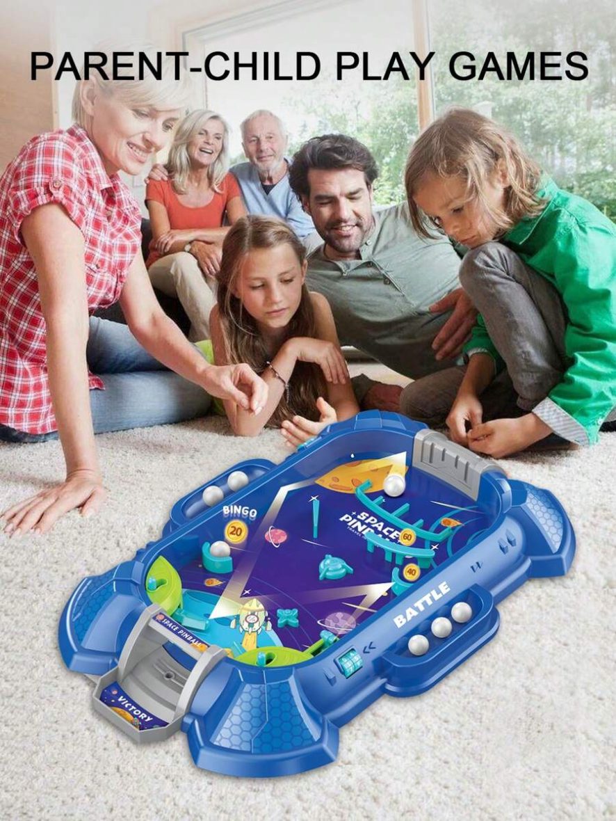 Space Marbles Pinball Table Top Board Game – photo 1